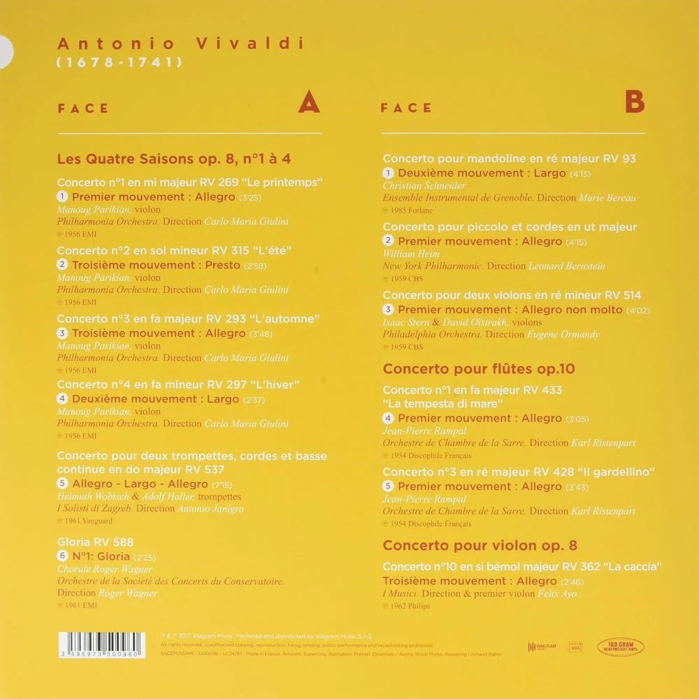 The Masterpieces Of Antonio Vivaldi - Image 3