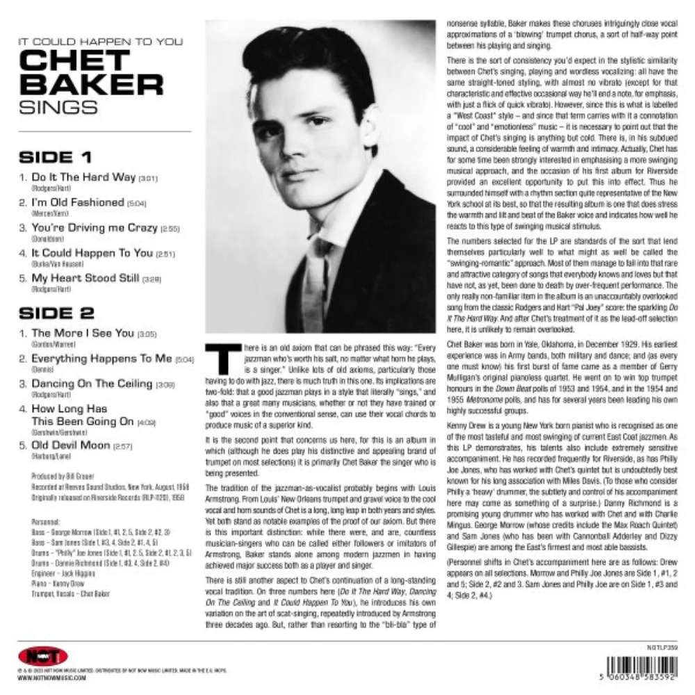 It Could Happen To You - Chet Baker Sings - Image 2