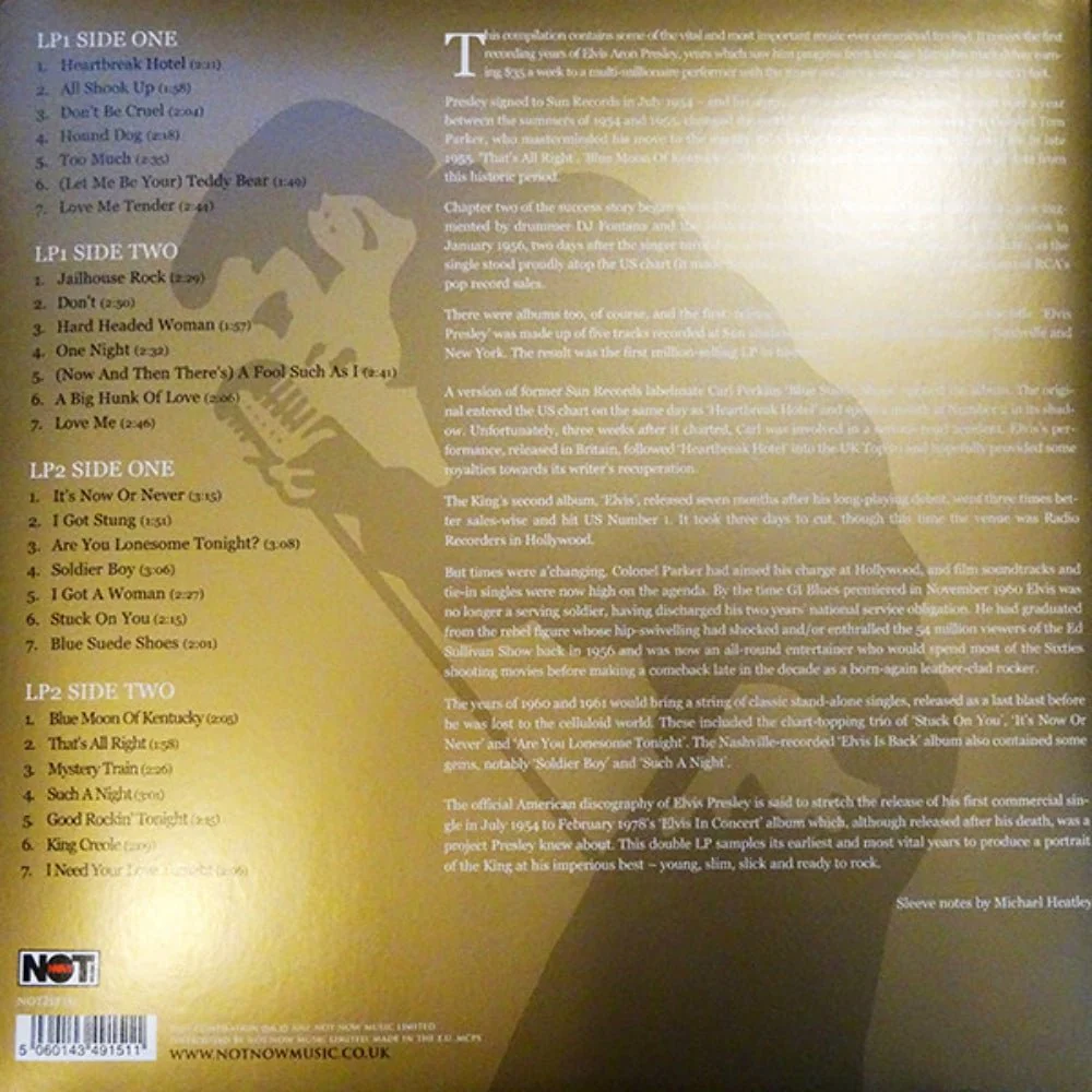 Elvis Gold (The Original Hits) - Image 2