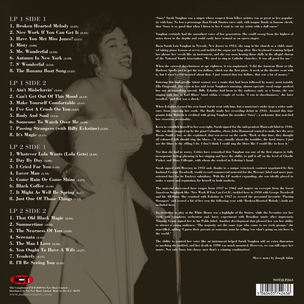 The Very Best Of Sarah Vaughan - Image 2