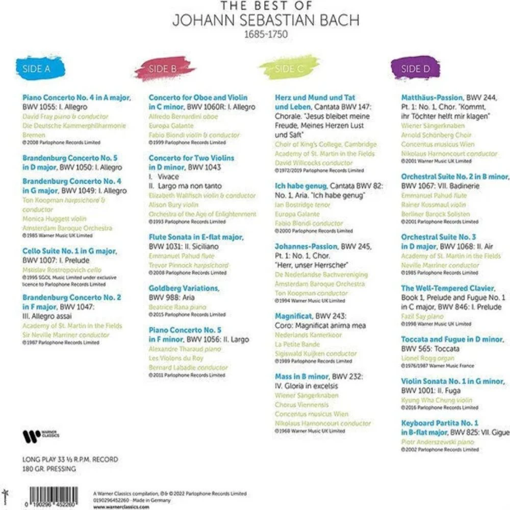 The Best Of Johann Sebastian Bach - Image 3